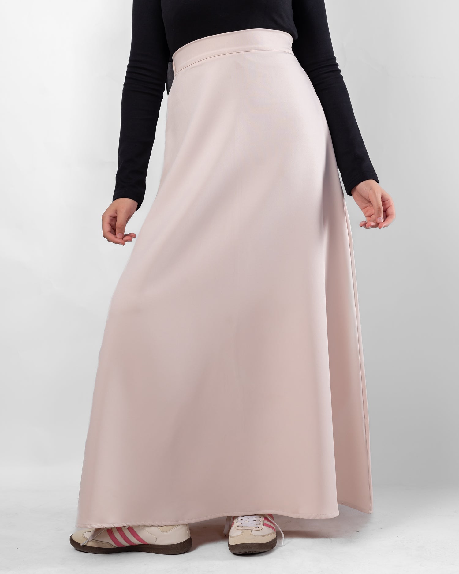Rimal — A-Line Beige Skirt