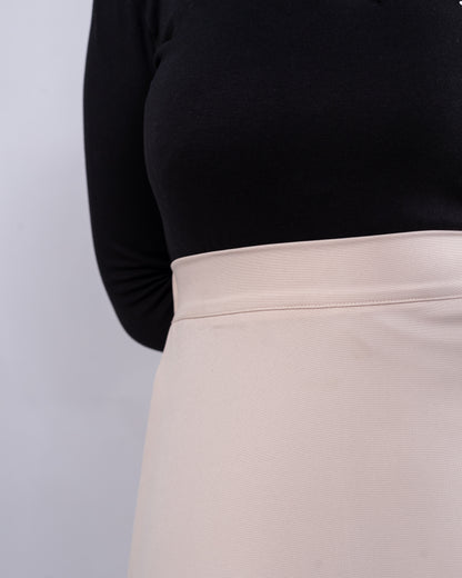 Rimal — A-Line Beige Skirt