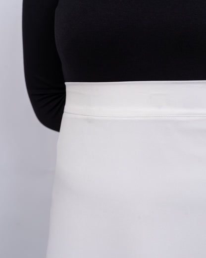 Nada — A-Line Off-White Skirt
