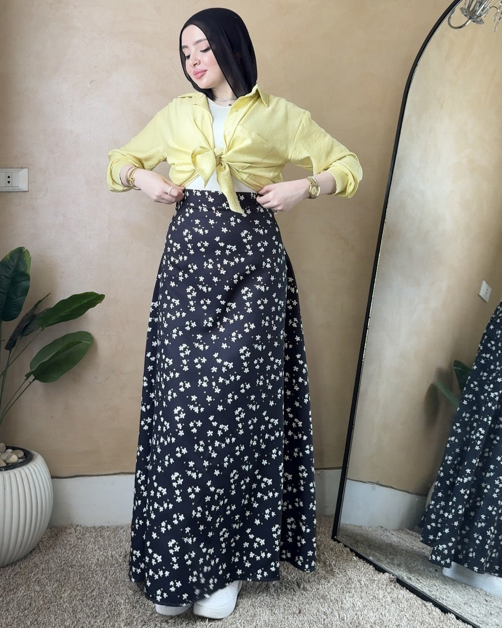 Floral Skirt
