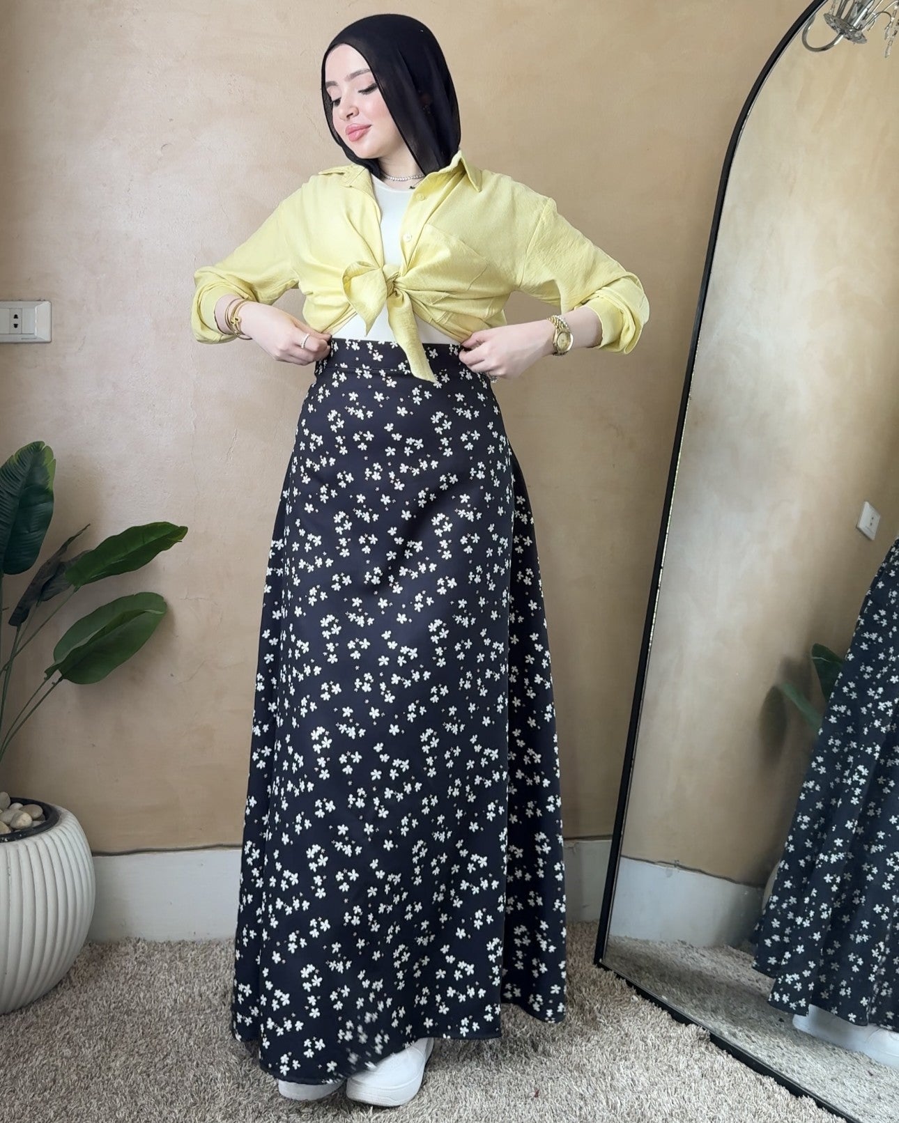 Floral Skirt