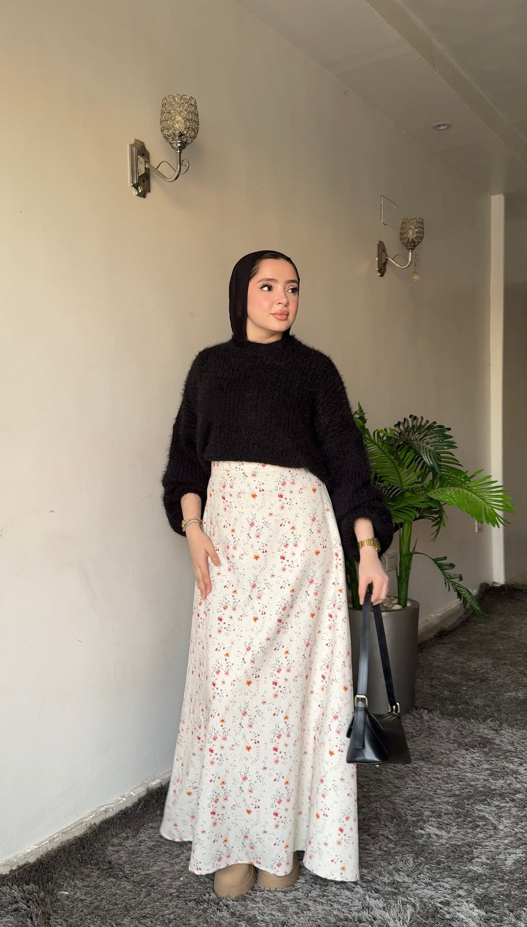 Floral skirt