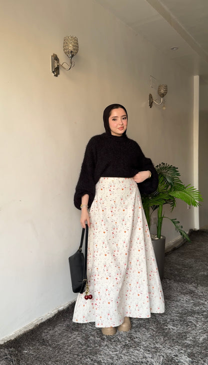 Floral skirt
