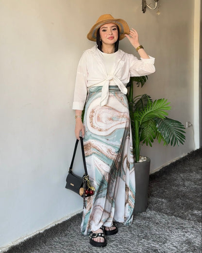 Marble skirt