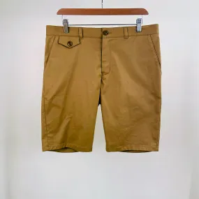 32 - Tan Twill Shorts