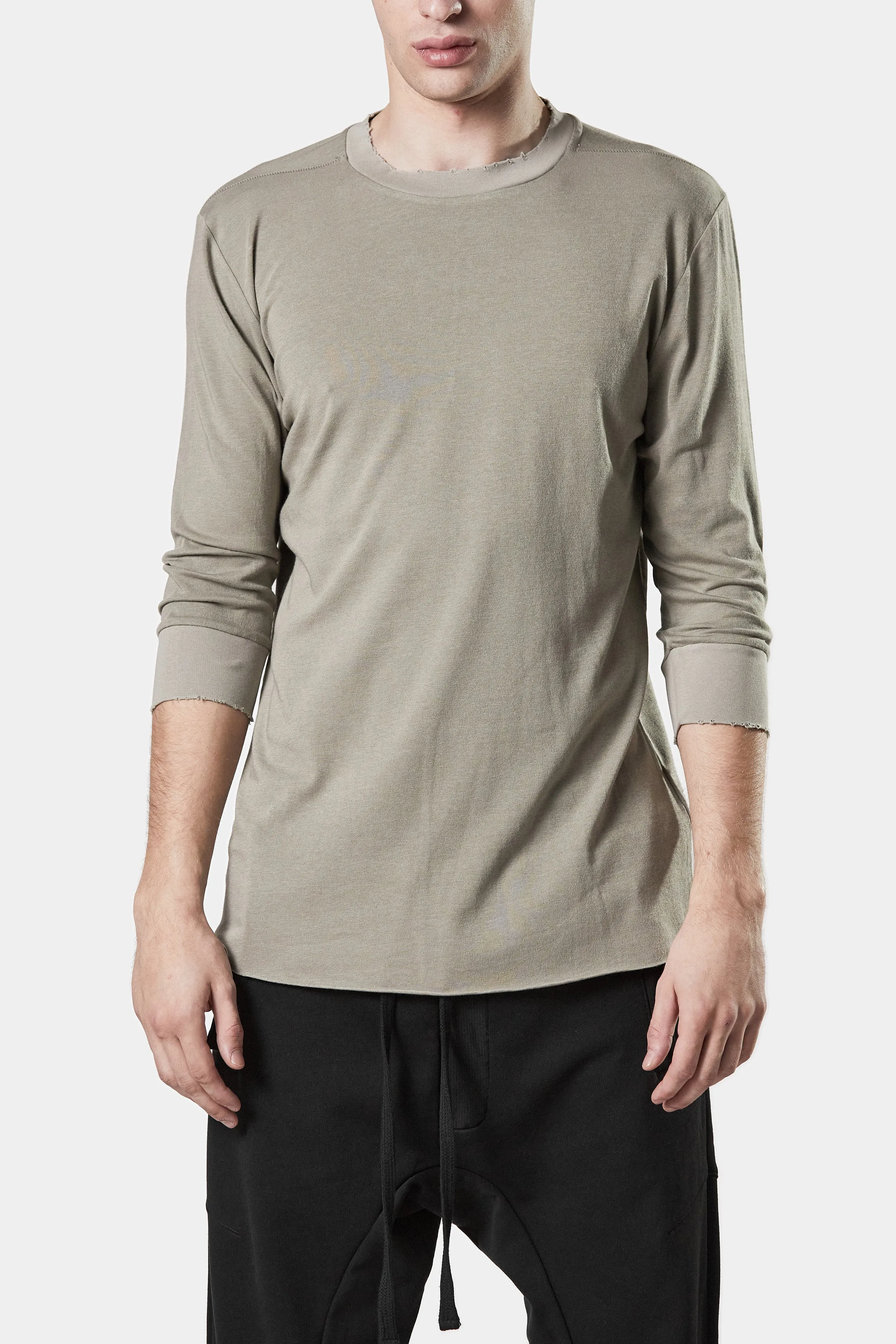 3/4 sleeve t-shirt, Beige