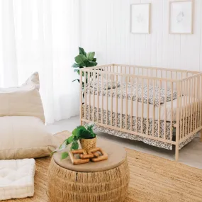 4 pieces crib set - Honeybees by Solange Pilote