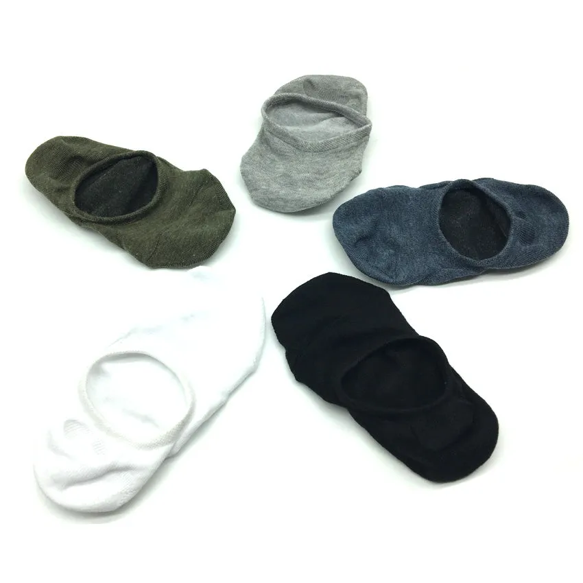 5 Pairs Lot Japan Style Cotton Casual Short Ankle Socks for Men