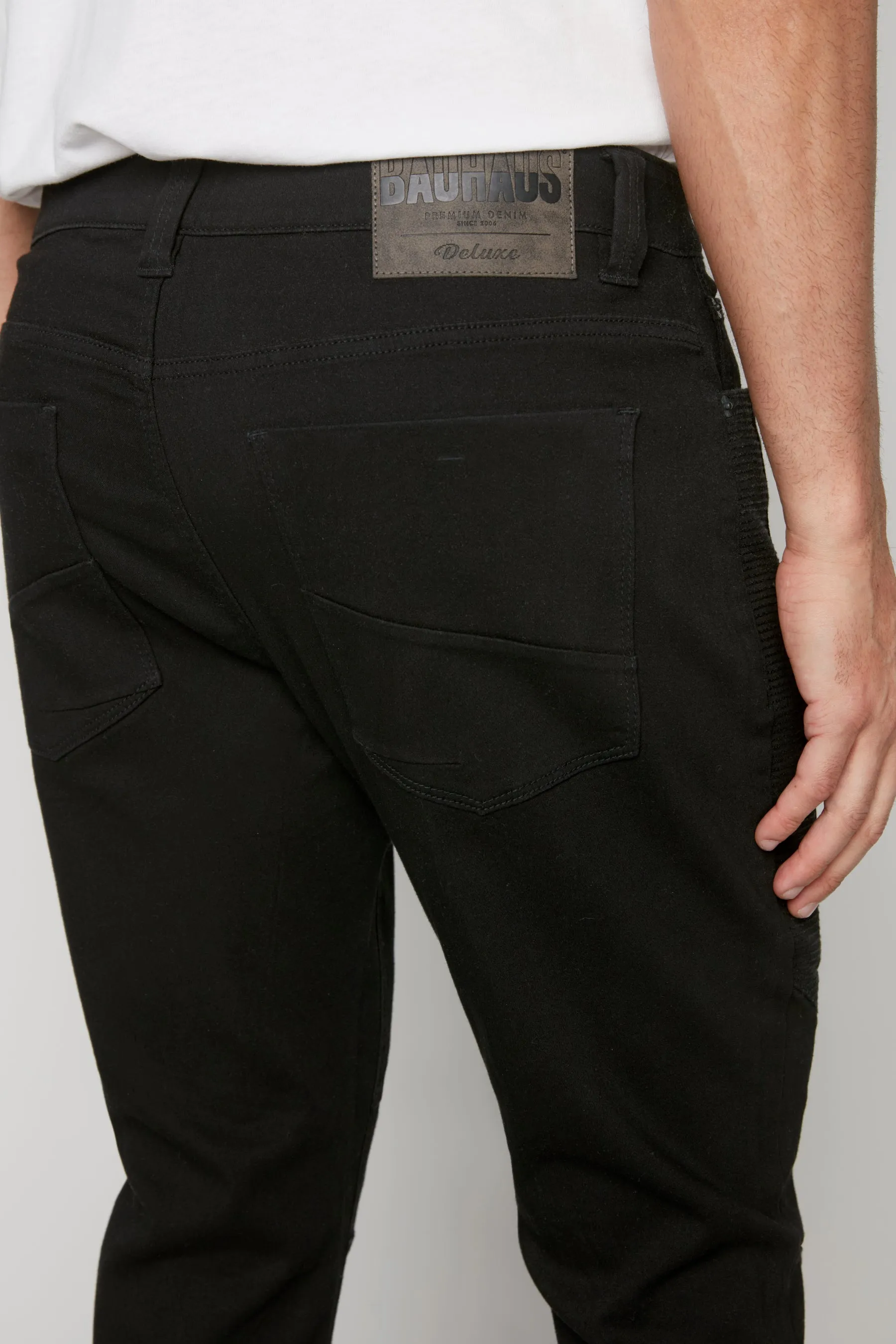 5 Pocket Slim Fit Jeans -  Black