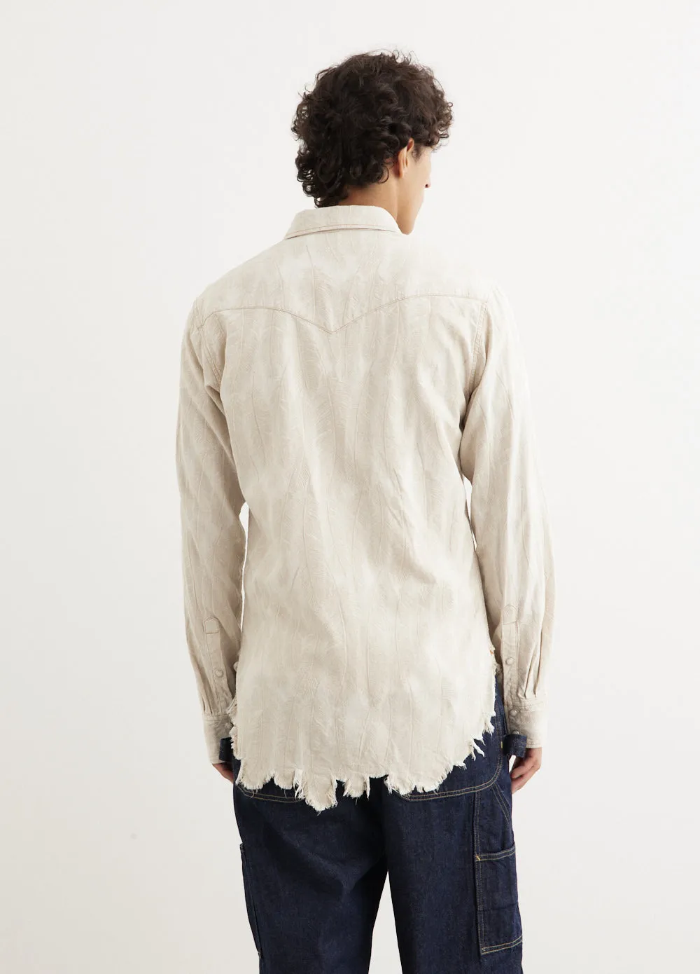 5oz MAGPIE Denim Western Shirt