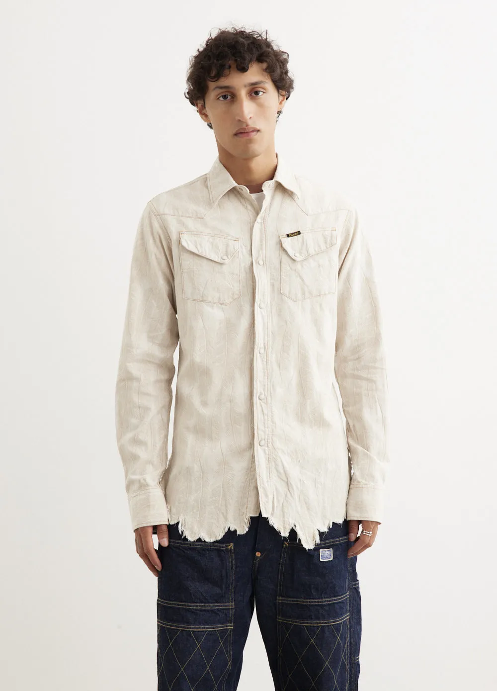 5oz MAGPIE Denim Western Shirt