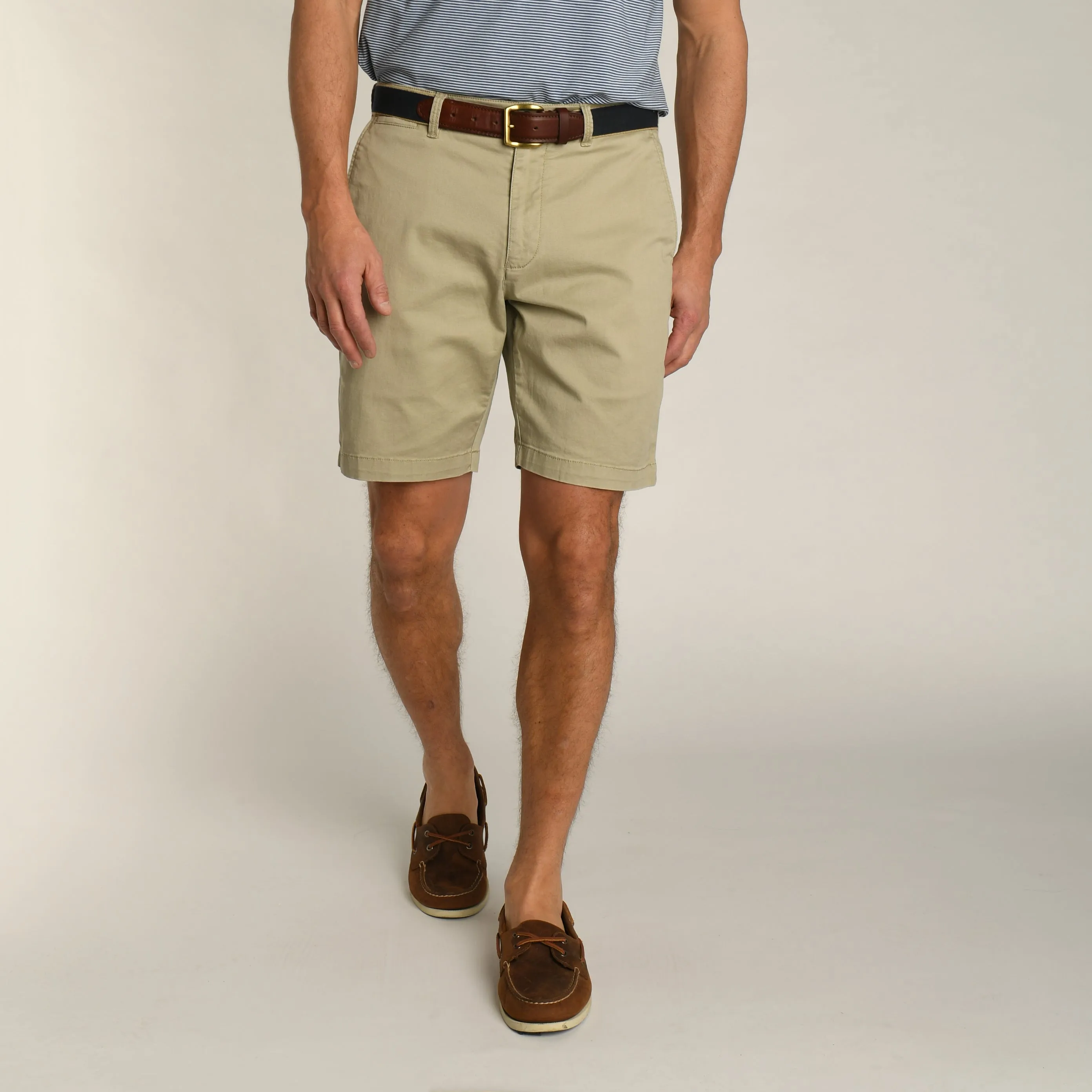 9" Gold School Chino Short - Khaki