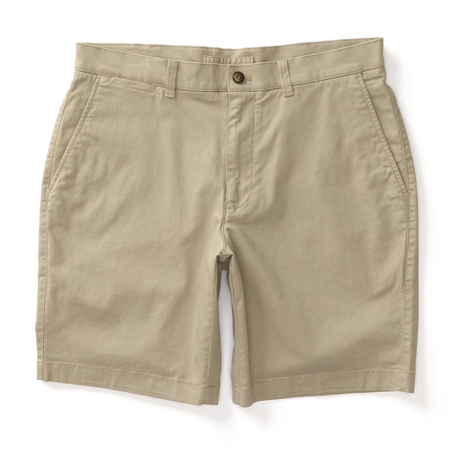 9" Gold School Chino Short - Khaki