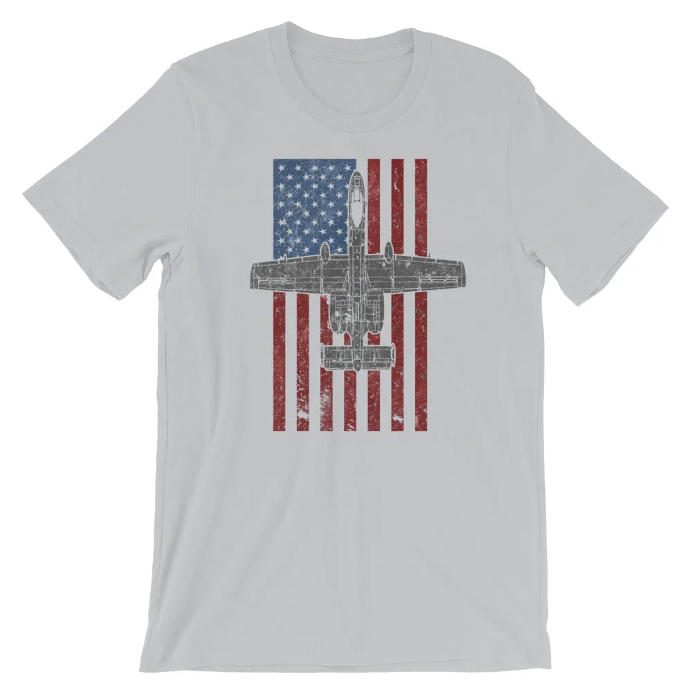 A-10 Thunderbolt II "Warthog" Vintage Flag Tee