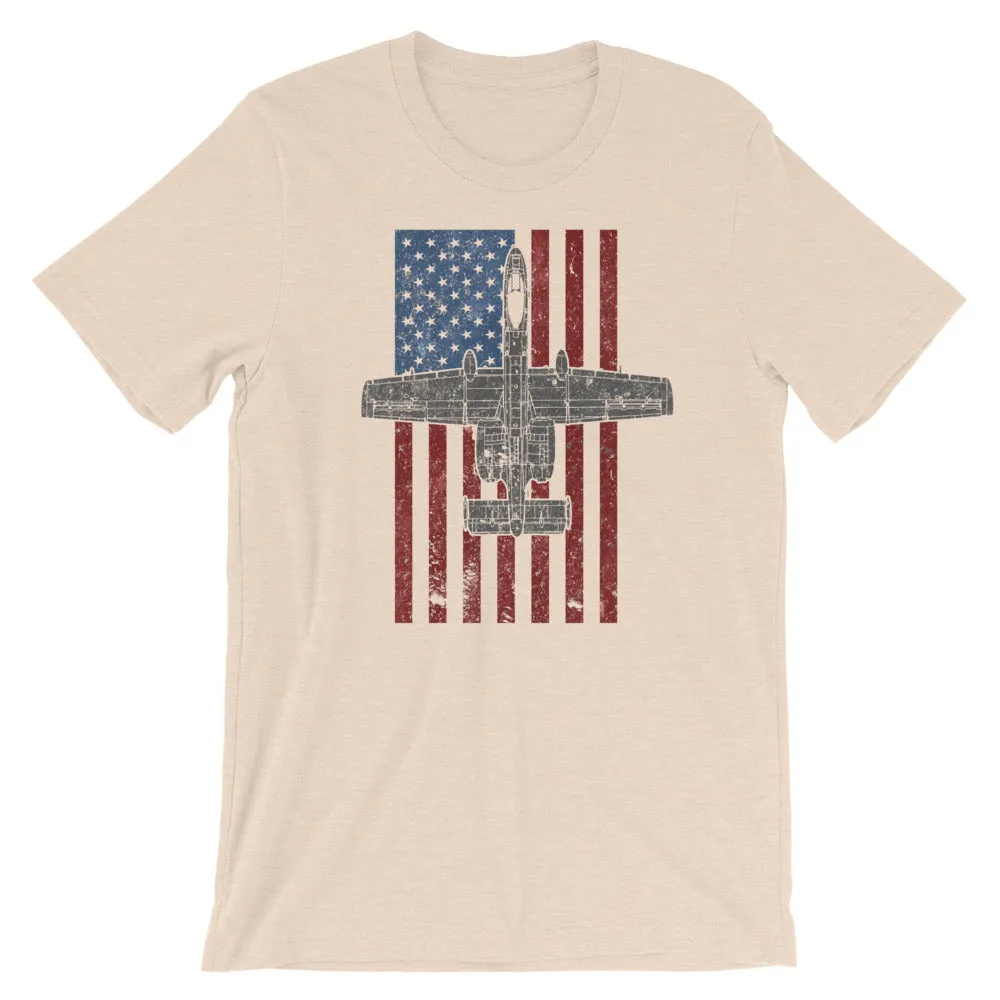 A-10 Thunderbolt II "Warthog" Vintage Flag Tee