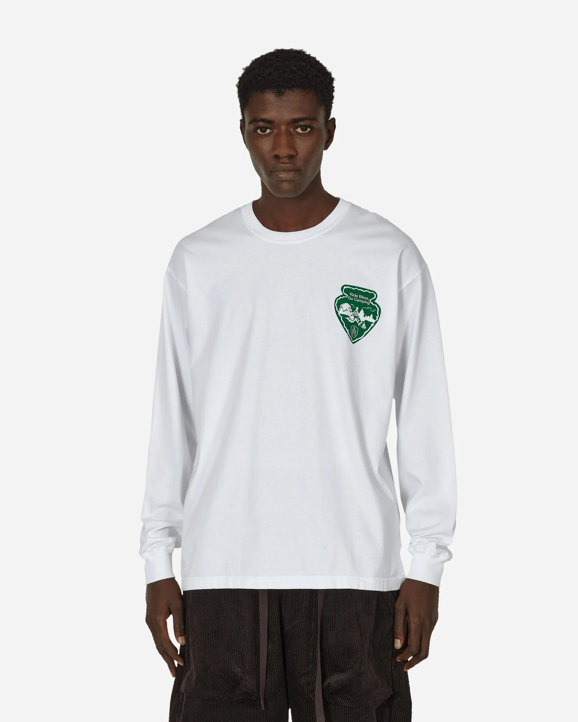 Abel Brown Longsleeve T-Shirt White