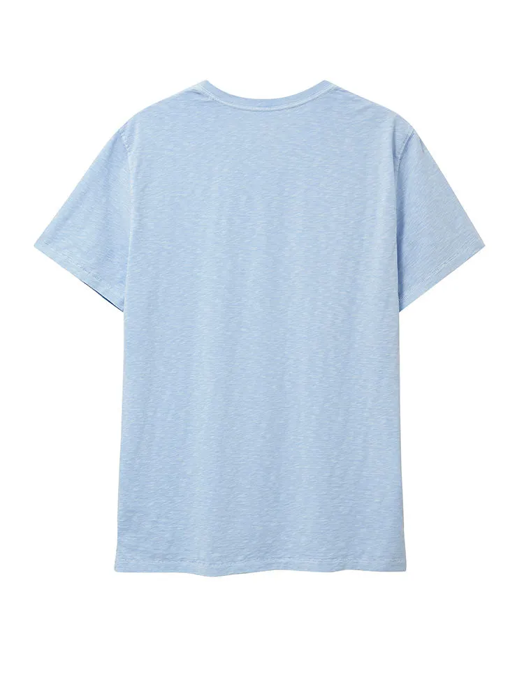 Abersoch Short Sleeve Tee - Light Blue