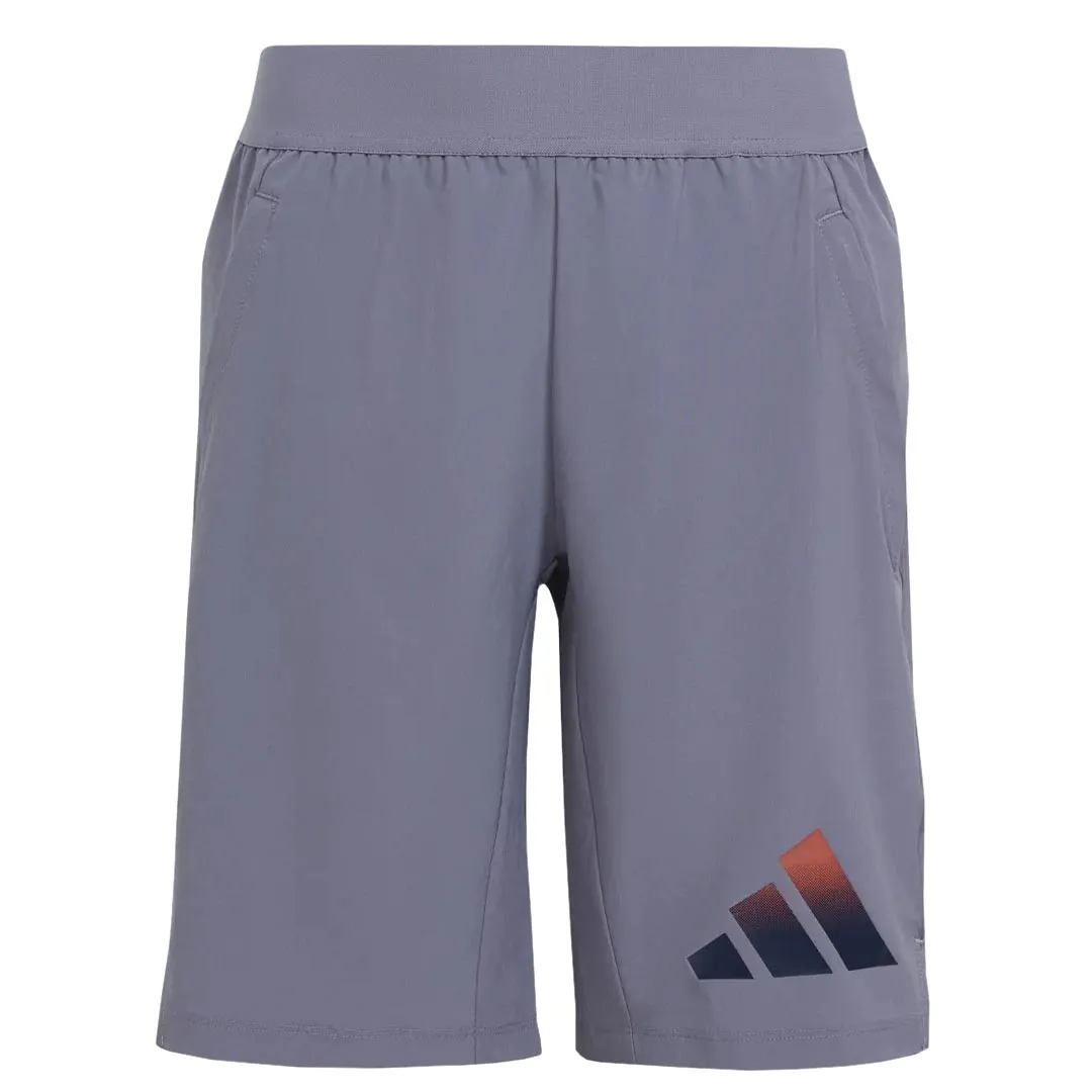 adidas - Kids' (Junior) Icons Aeroready Logo Woven Shorts (IA4618)