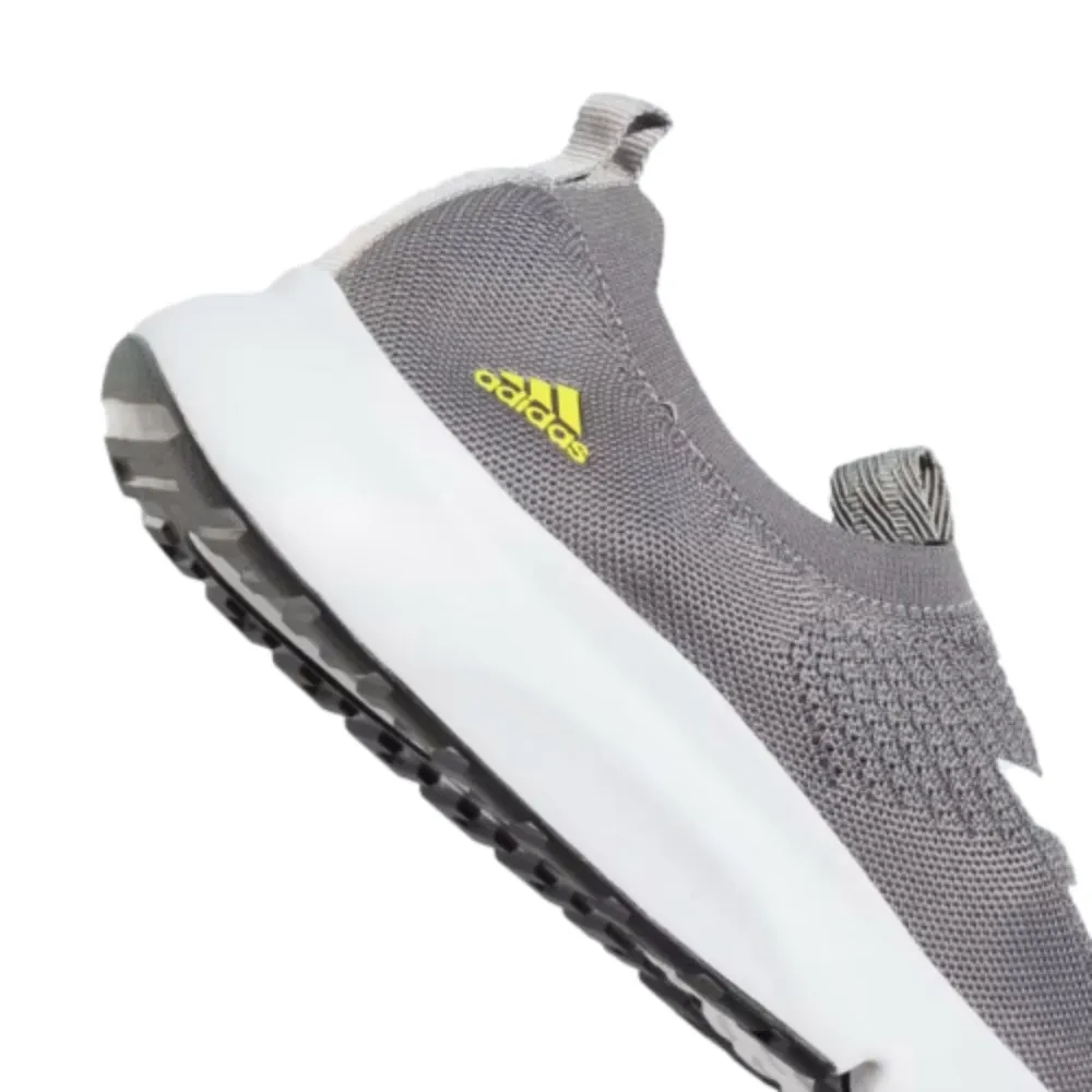 Adidas Men's Walkwagon Running Shoe (Dove Grey/Stone/Acid Yellow)