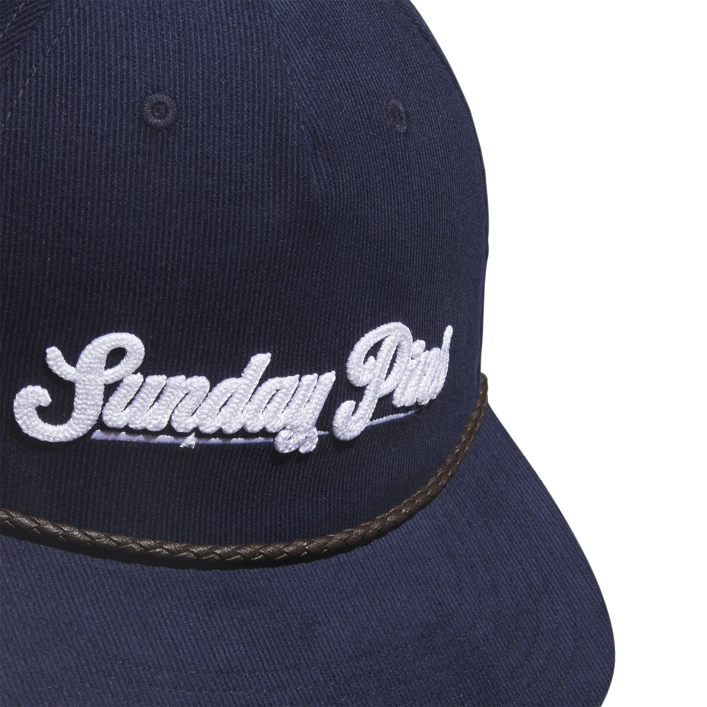 adidas Sunday Pins Leather Cord Corduroy Cap - Collegiate navy