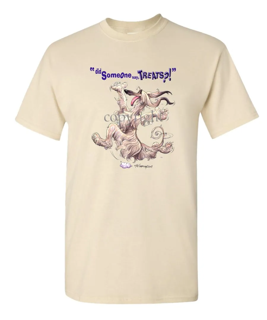 Afghan Hound - Treats - T-Shirt