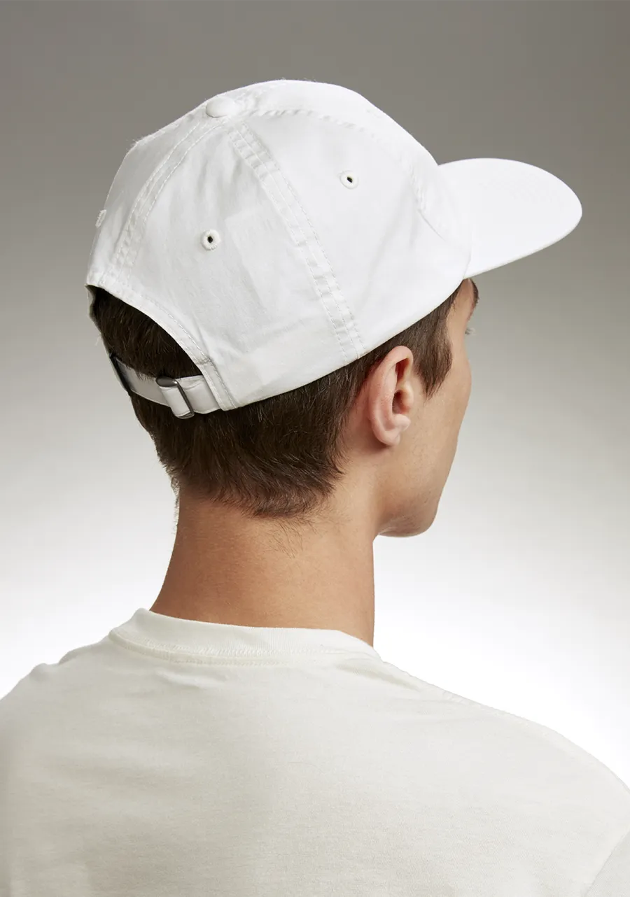 Agent Strapback Hat - White / Black