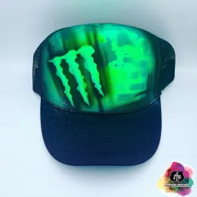 Airbrush Monster Logo Hat Design