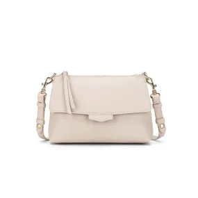 Alessia Oatmeal Crossbody Bag