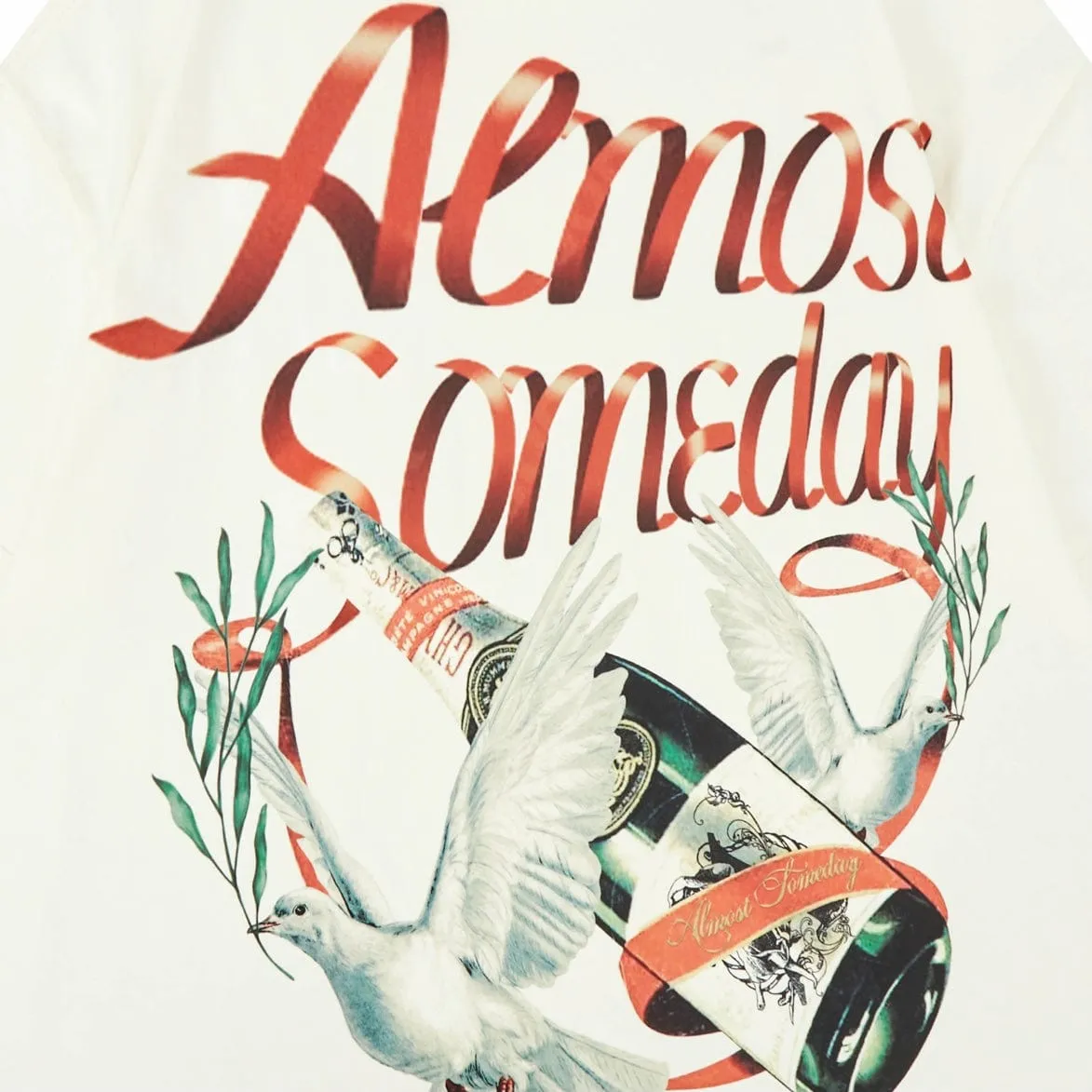 Almost Someday Champagne Tee (Cream) AS-F24-TS-CHM