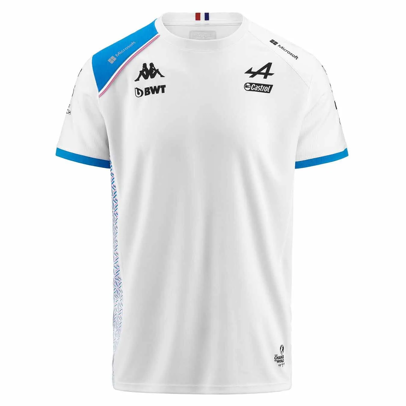 Alpine Racing F1 2023 Men's Team T-Shirt - Black/White