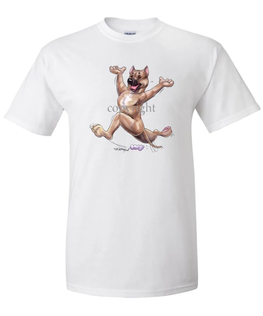 American Staffordshire Terrier - Happy Dog - T-Shirt