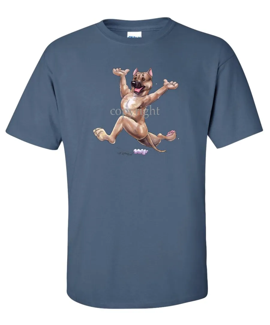 American Staffordshire Terrier - Happy Dog - T-Shirt