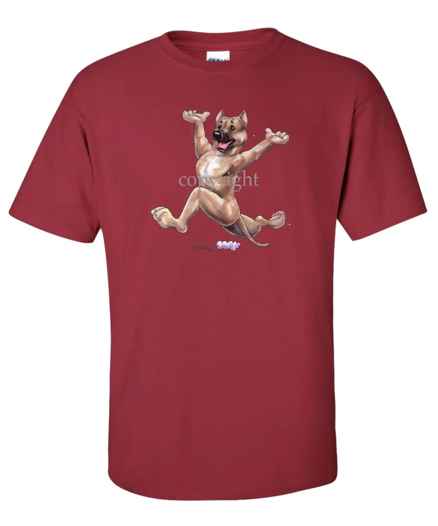 American Staffordshire Terrier - Happy Dog - T-Shirt