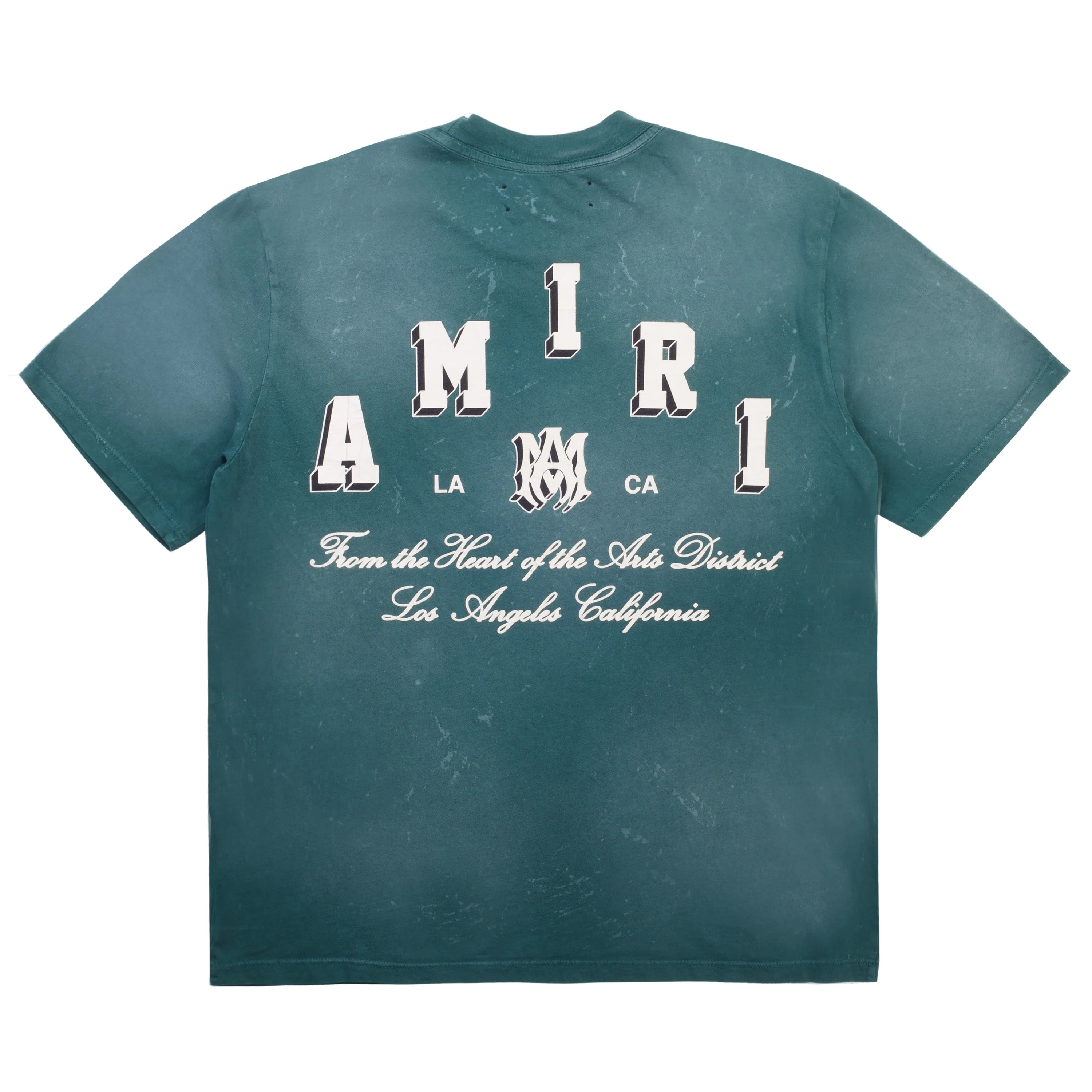 Amiri Collegiate Tee Green