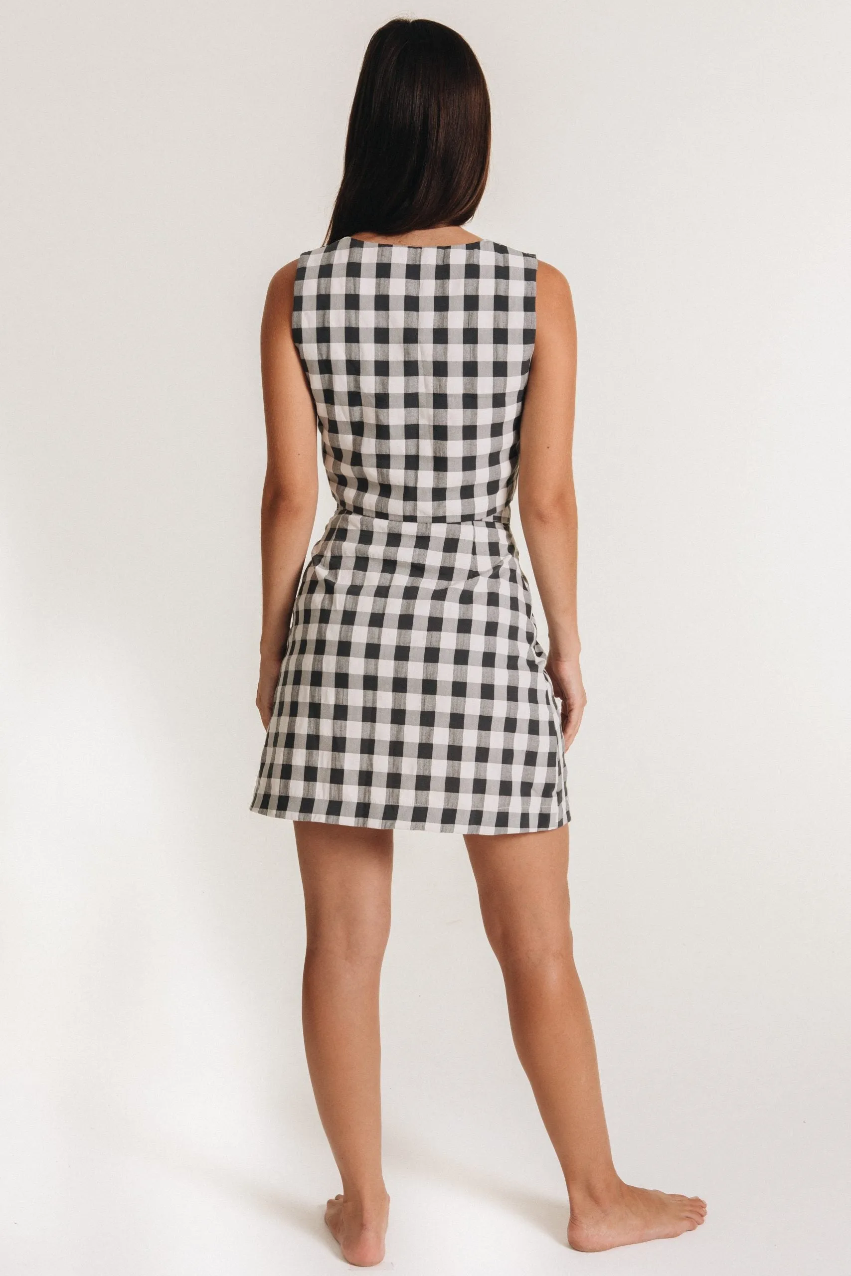 Aniela Parys - Lateriflora Skirt | Black & White Gingham