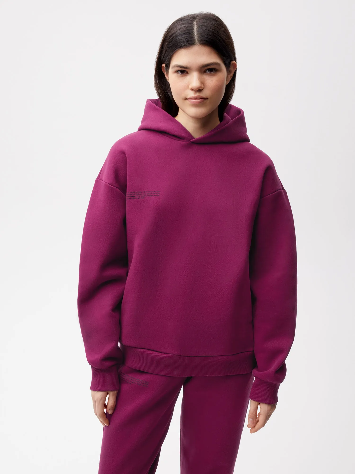 Archive 365 Heavyweight Hoodie—plum purple