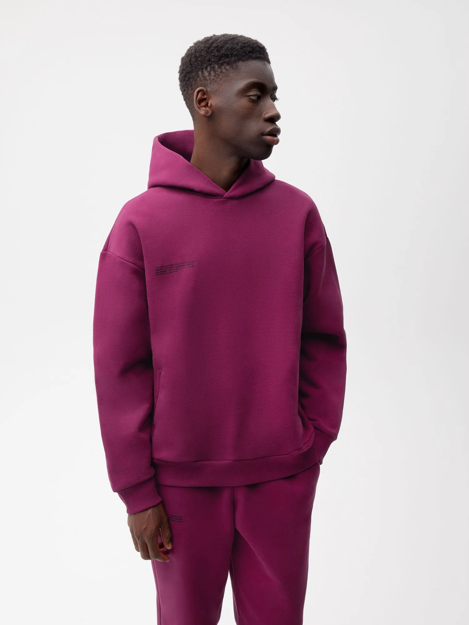 Archive 365 Heavyweight Hoodie—plum purple