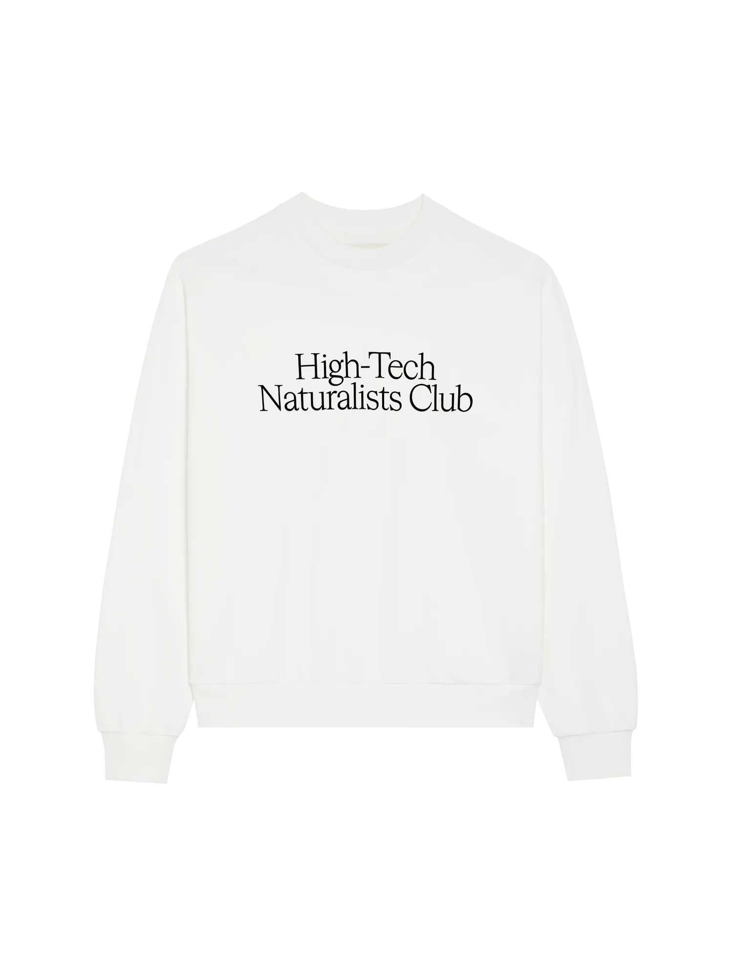 Archive High-Tech Naturalists Club Sweatshirt—off-white