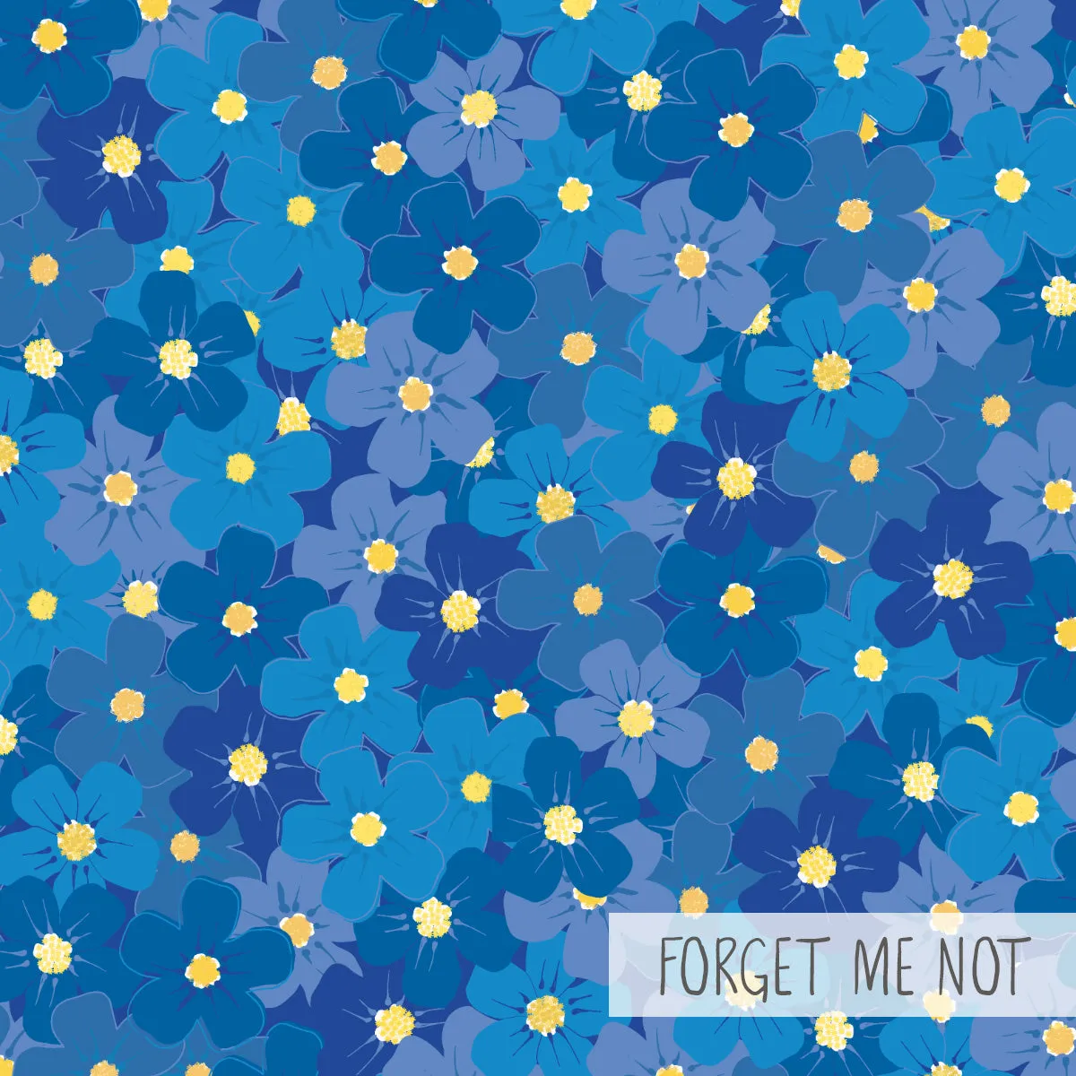 Arm Sleeves | Forget Me Not