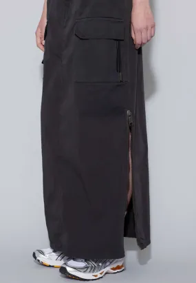 Arrow Maxi Skirt - Black