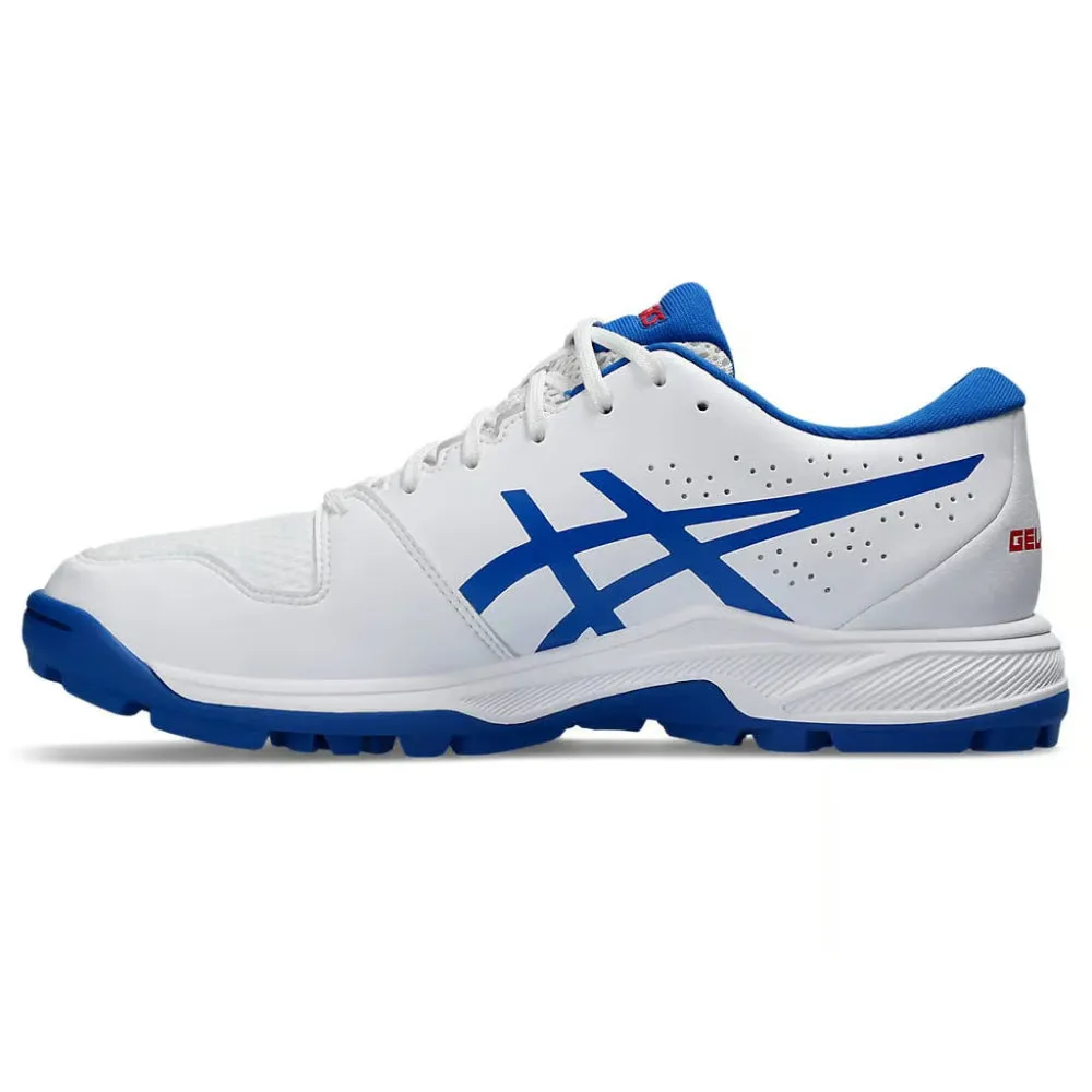 ASICS Men's Gel-Peake 2 Cricket Shoe (White/Tuna Blue)