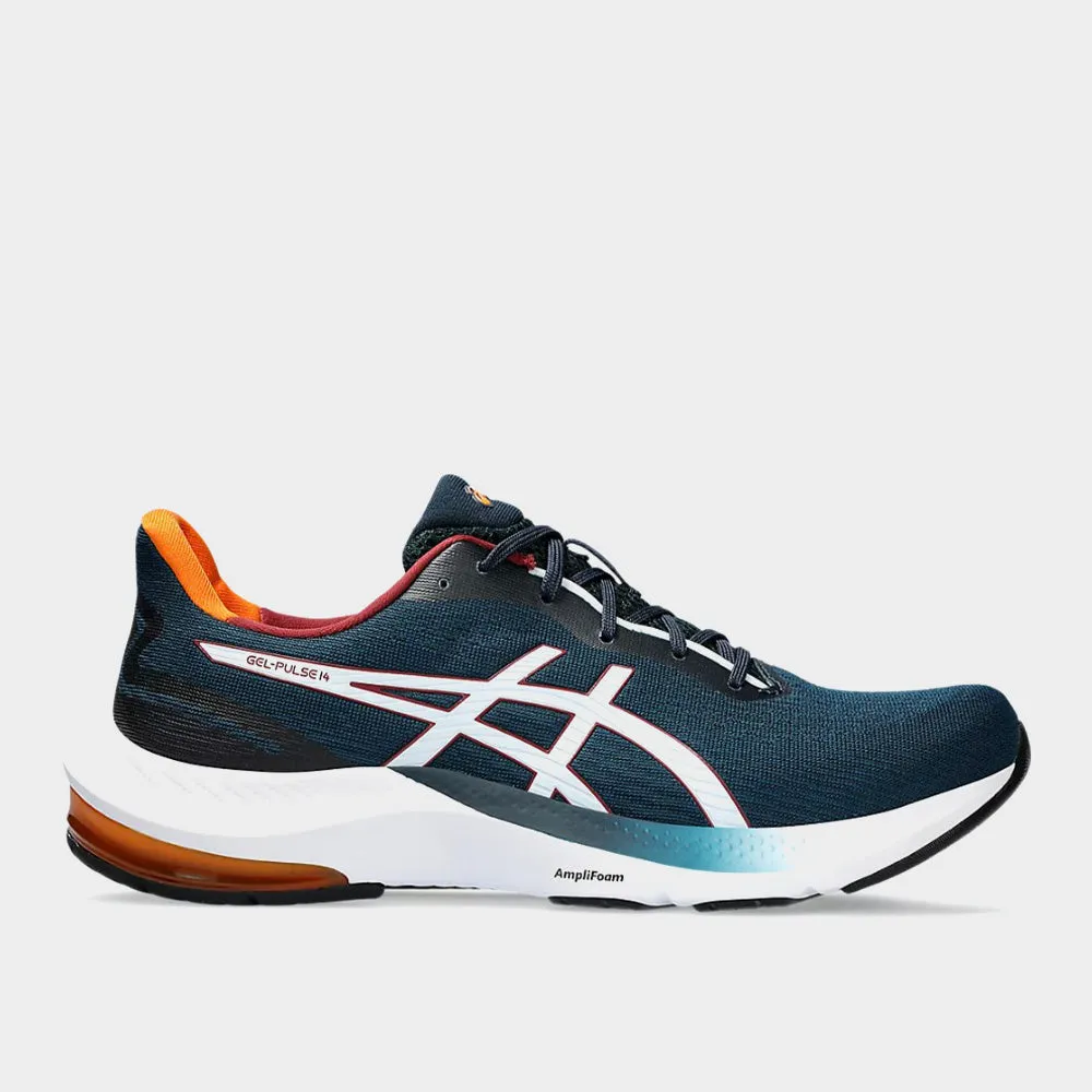 Asics Mens GeL-Pulse 14 Performance Running Blue/white _ 173914 _ Blue