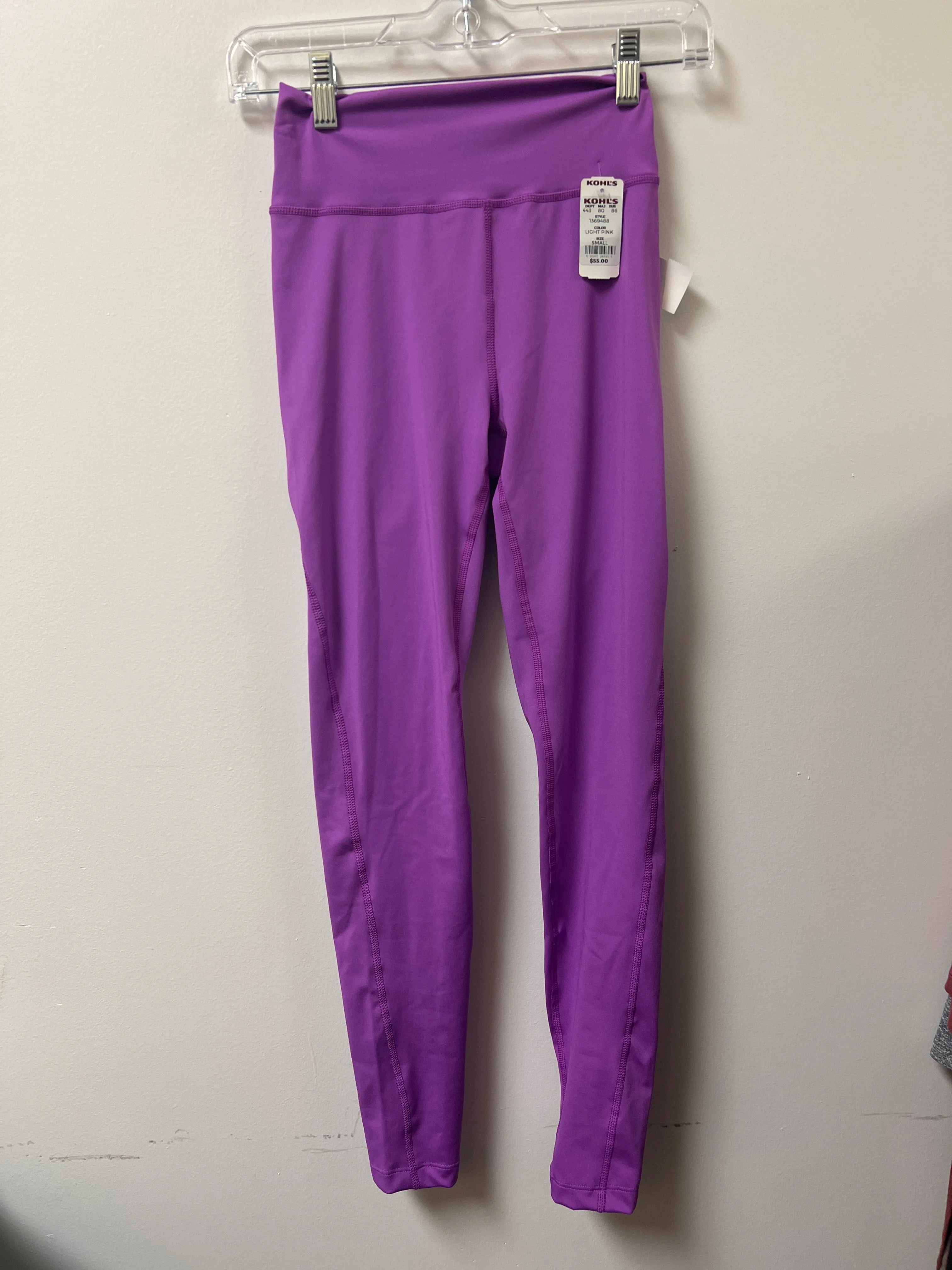 Athletic Leggings By Adidas In Purple, Size: S