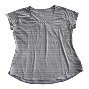 Athletic Top Short Sleeve By Athleta In Purple, Size: Xl