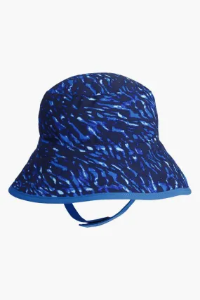 Baby Hat North Face Class V Brimmer Blue Bird Camo