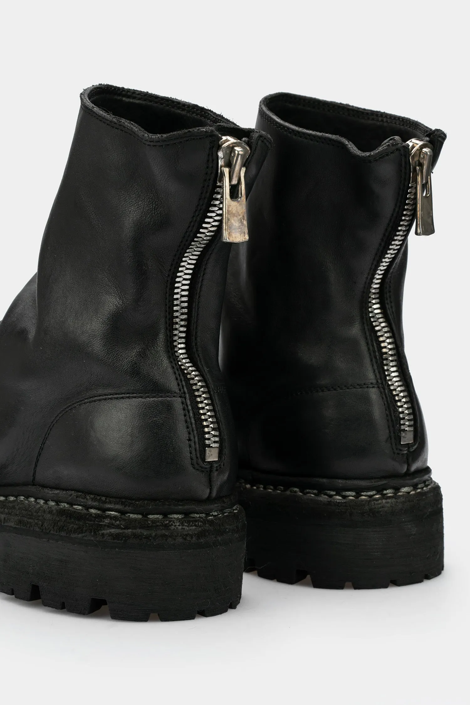 Back zip boots | 796V_N