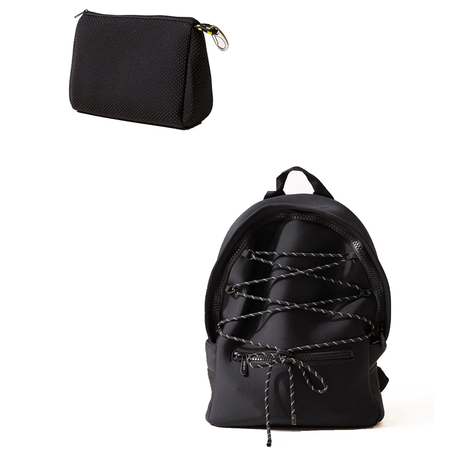 BACKPACK   POUCH - BLACK