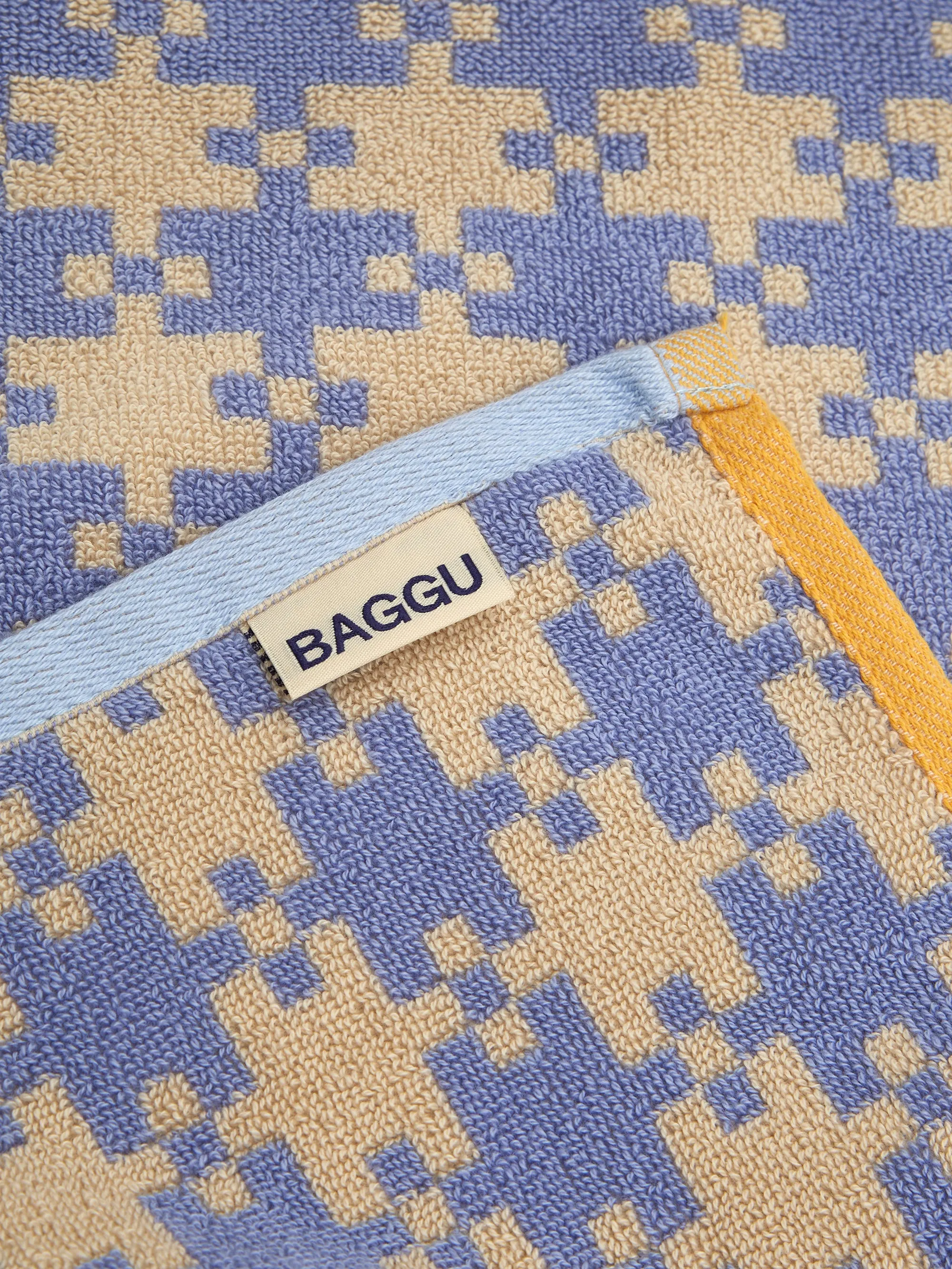 BAGGU Hand Towel Set of 2 - Pastel Pixel Gingham