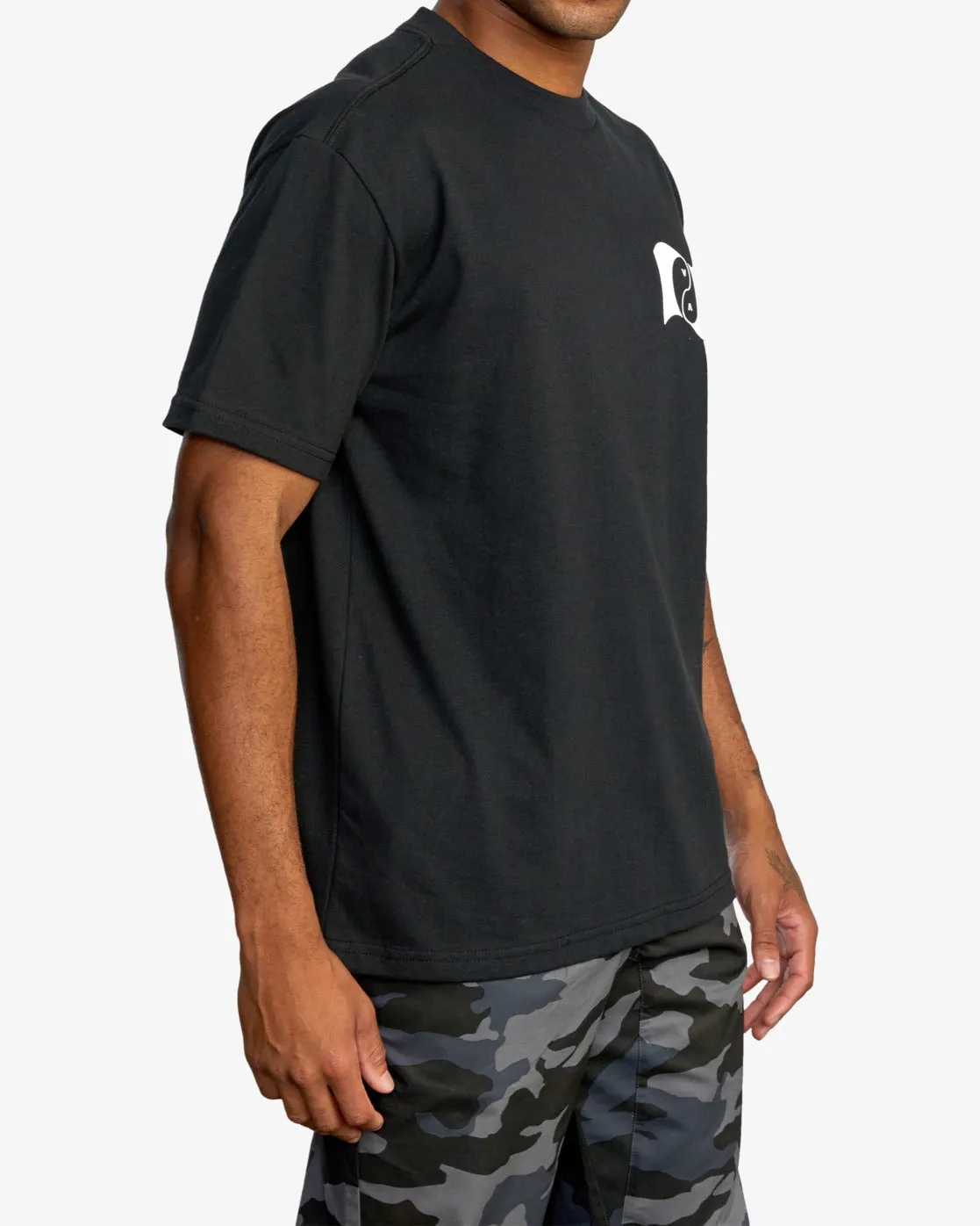 Balance Banner Tee - Black