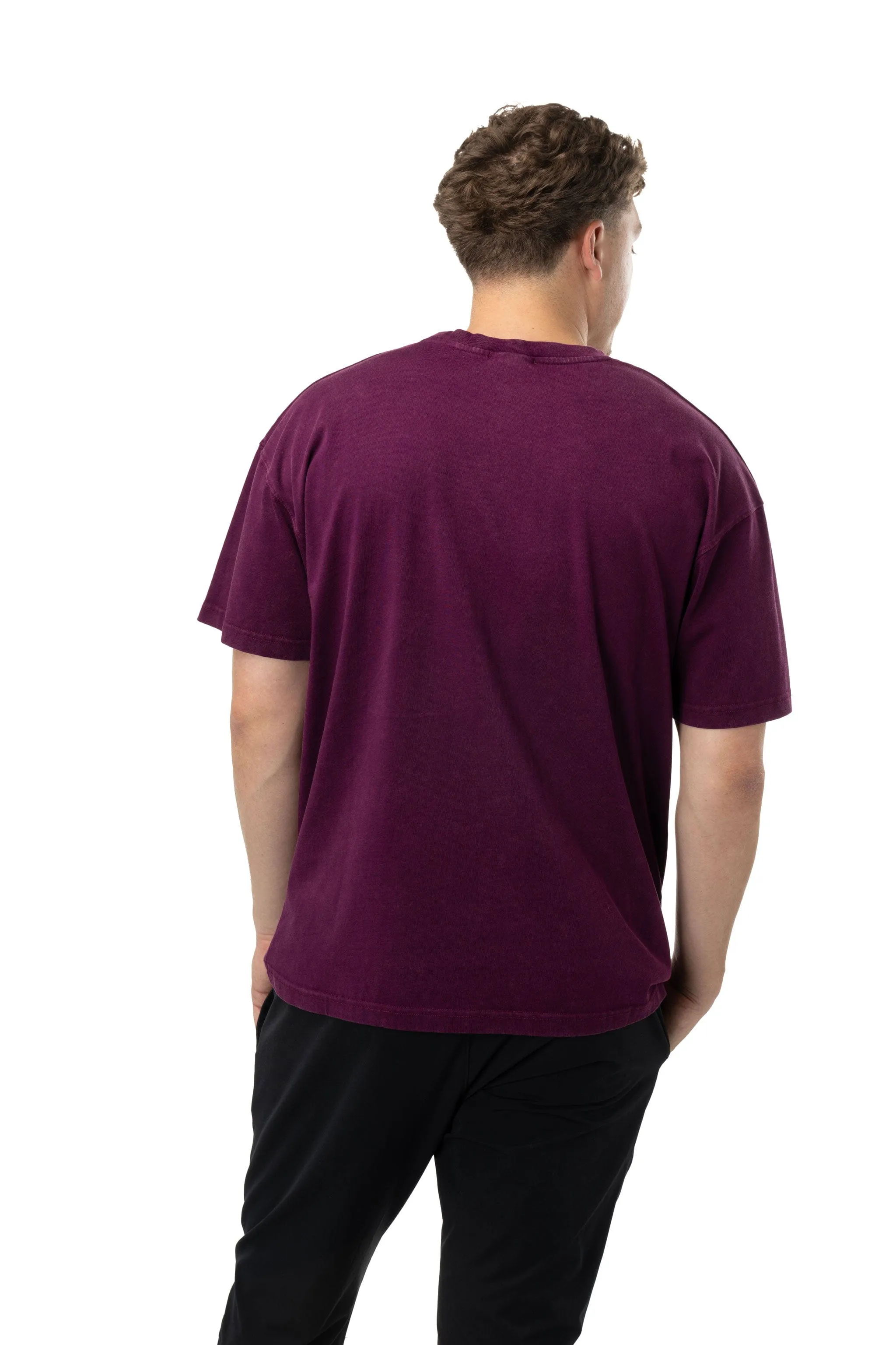 Bauer Acidwash Shortsleeve Shirt - Purple